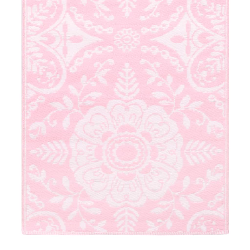 Covor de exterior, roz, 120x180 cm, PP