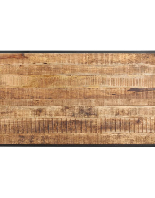 Загрузите изображение в средство просмотра галереи, Masă de bucătărie, 140 cm, lemn de mango brut
