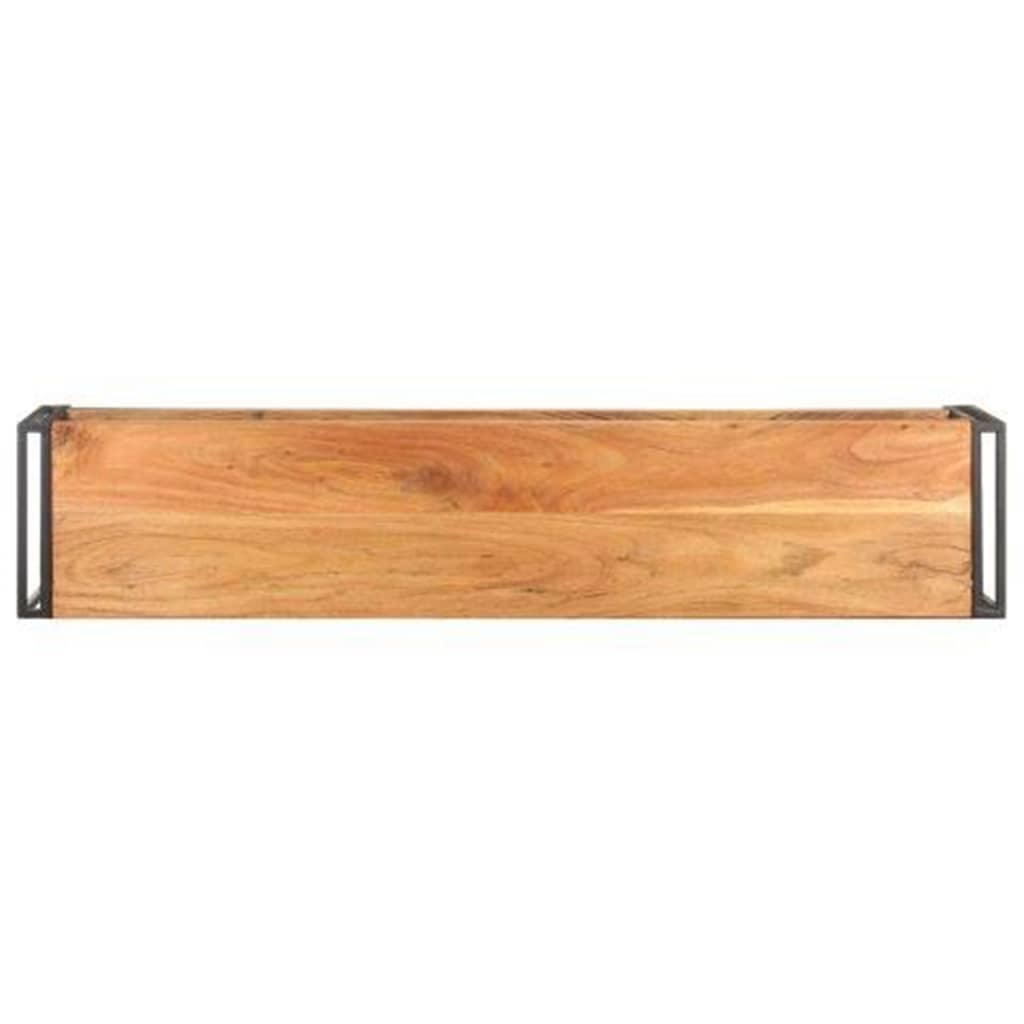 Comodă TV, 150 x 30 x 40 cm, lemn masiv de acacia