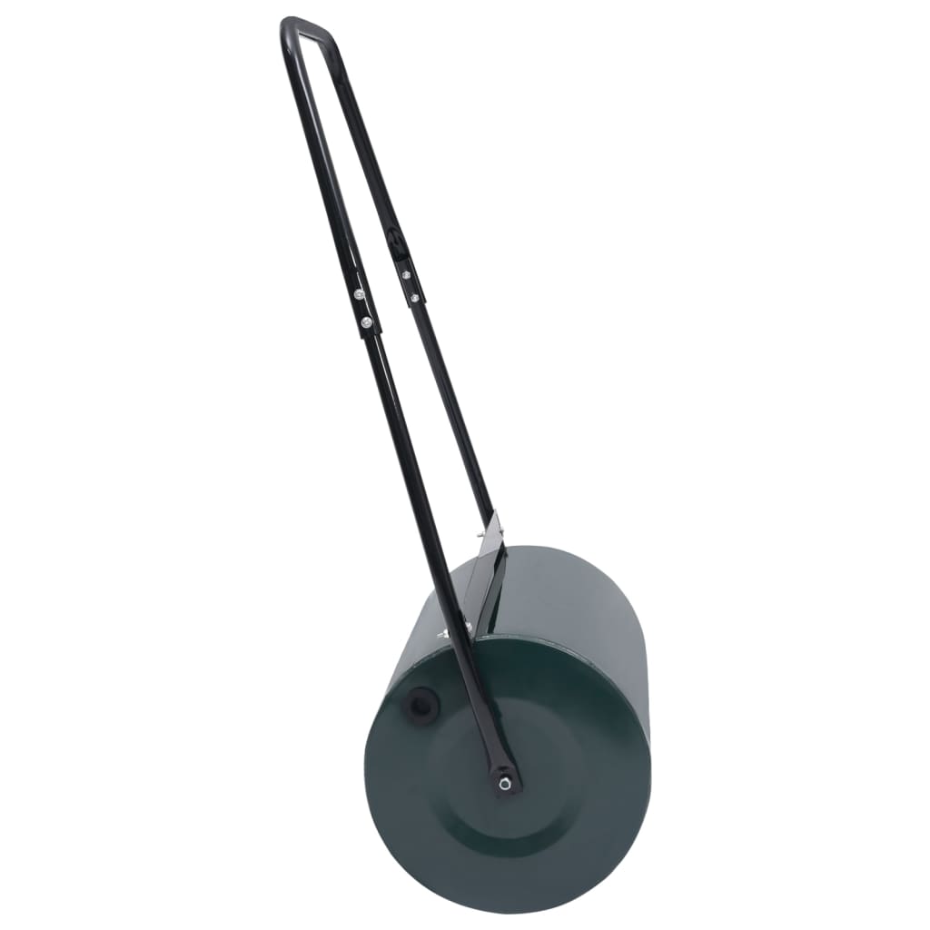 Tăvălug de gazon, verde și negru, 63 cm, 50 L