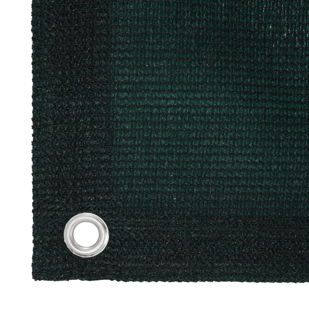 Covor cort, verde închis, 200x200 cm - Lando