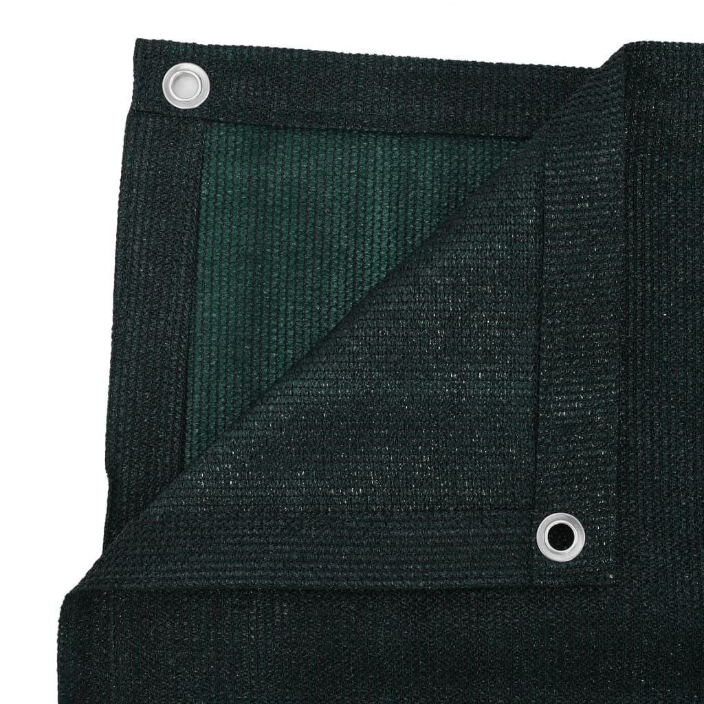 Covor cort, verde închis, 200x200 cm - Lando