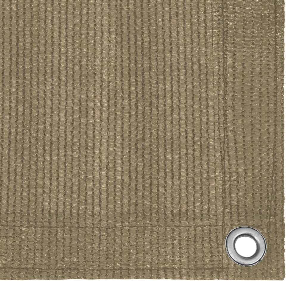 Covor pentru cort, gri taupe, 250x250 cm