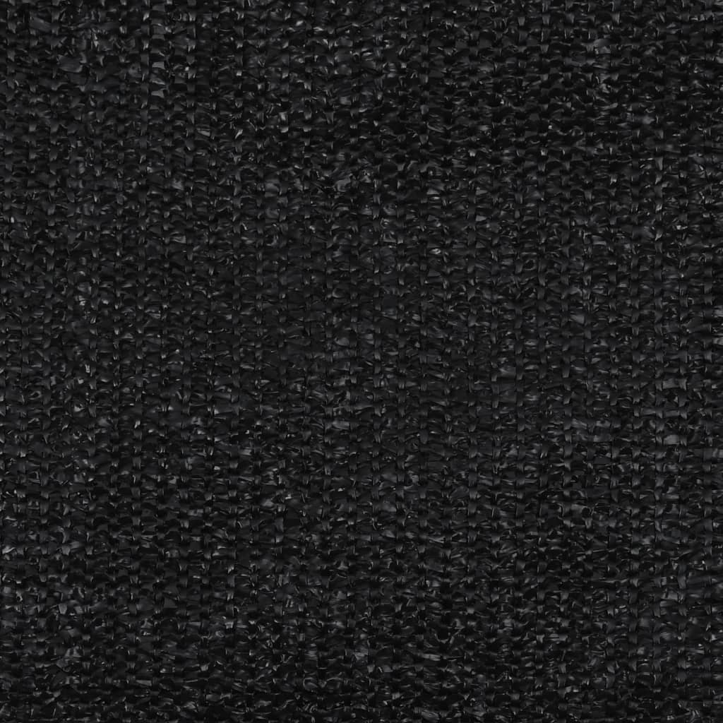 Covor pentru cort, negru, 300x400 cm