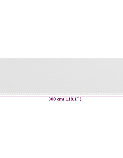 Загрузите изображение в средство просмотра галереи, Paravan de balcon, alb, 75x300 cm, HDPE
