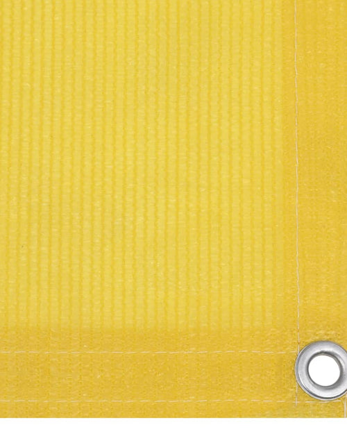 Încărcați imaginea în vizualizatorul Galerie, Paravan pentru balcon, galben, 75 x 600 cm, HDPE
