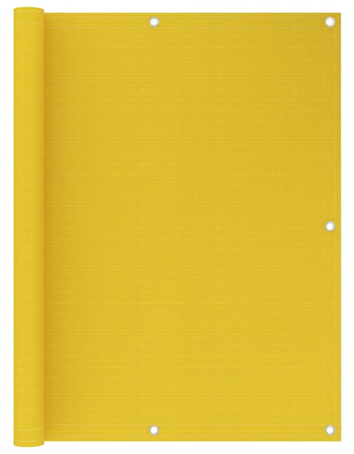 Încărcați imaginea în vizualizatorul Galerie, Paravan de balcon, galben, 120 x 400 cm, HDPE
