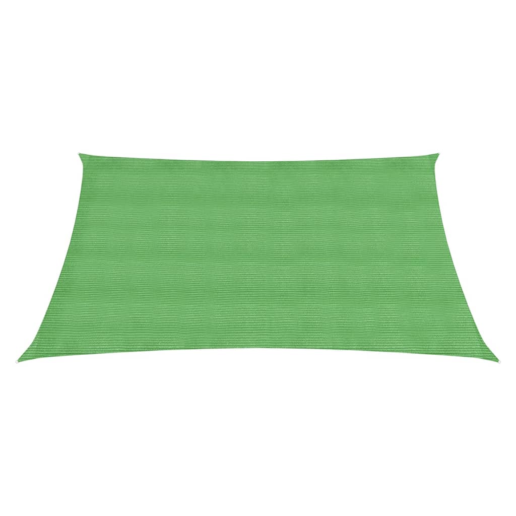 Pânză parasolar, verde deschis, 4,5x4.5 m, HDPE, 160 g/m²