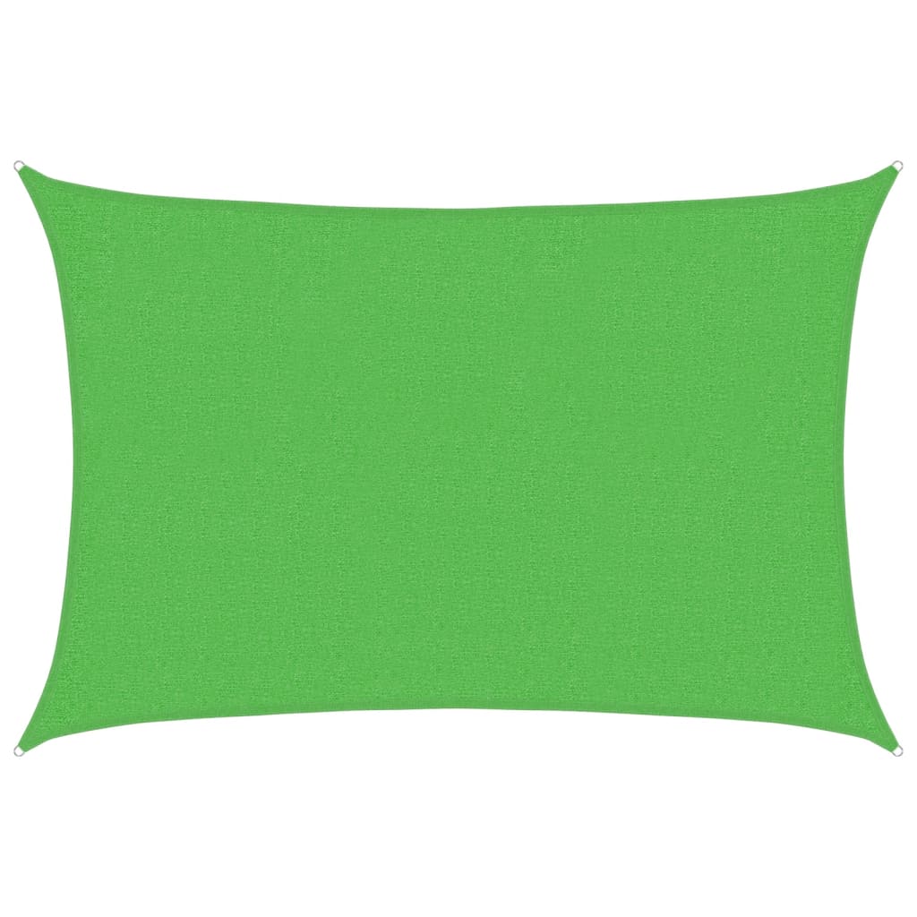 Pânză parasolar, verde deschis, 2x2,5 m, HDPE, 160 g/m²