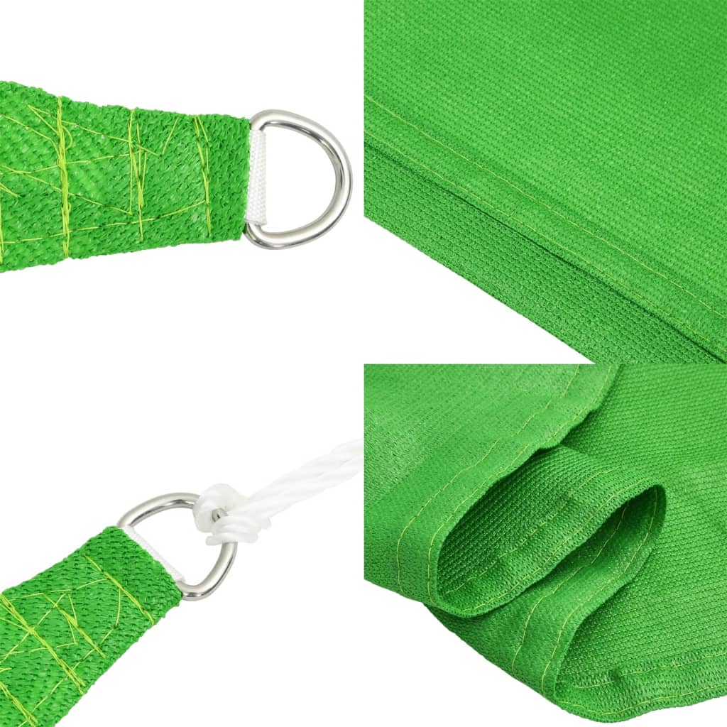 Pânză parasolar, verde închis, 3,5x5 m, HDPE, 160 g/m²