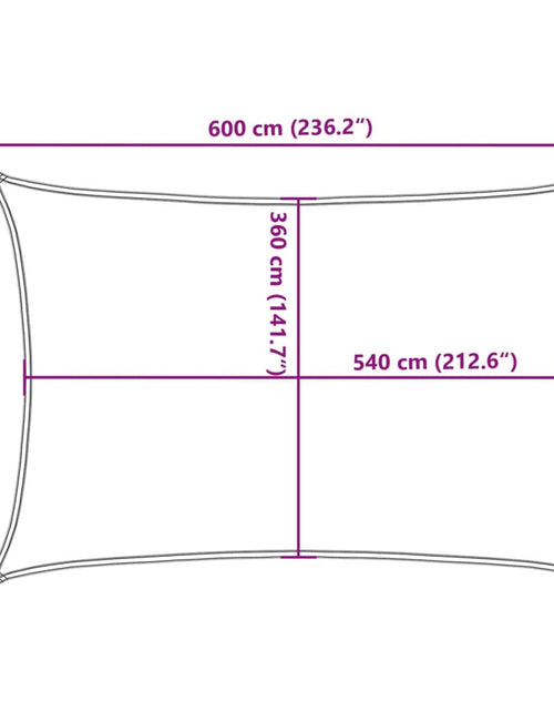 Загрузите изображение в средство просмотра галереи, Pânză parasolar, verde deschis, 4x6 m, HDPE, 160 g/m²
