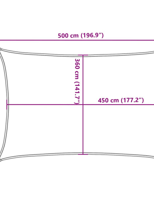 Загрузите изображение в средство просмотра галереи, Parasolar, cărămiziu, 4x5 m, HDPE, 160 g/m²
