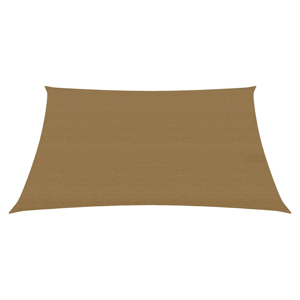 Pânză parasolar, gri taupe, 2,5x3 m, HDPE, 160 g/m²