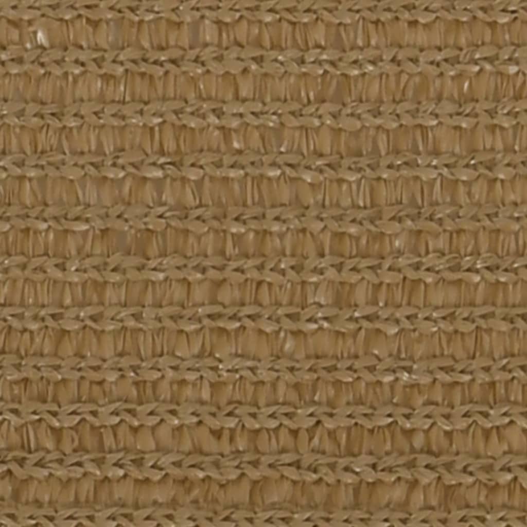 Pânză parasolar, gri taupe, 2,5x3 m, HDPE, 160 g/m²