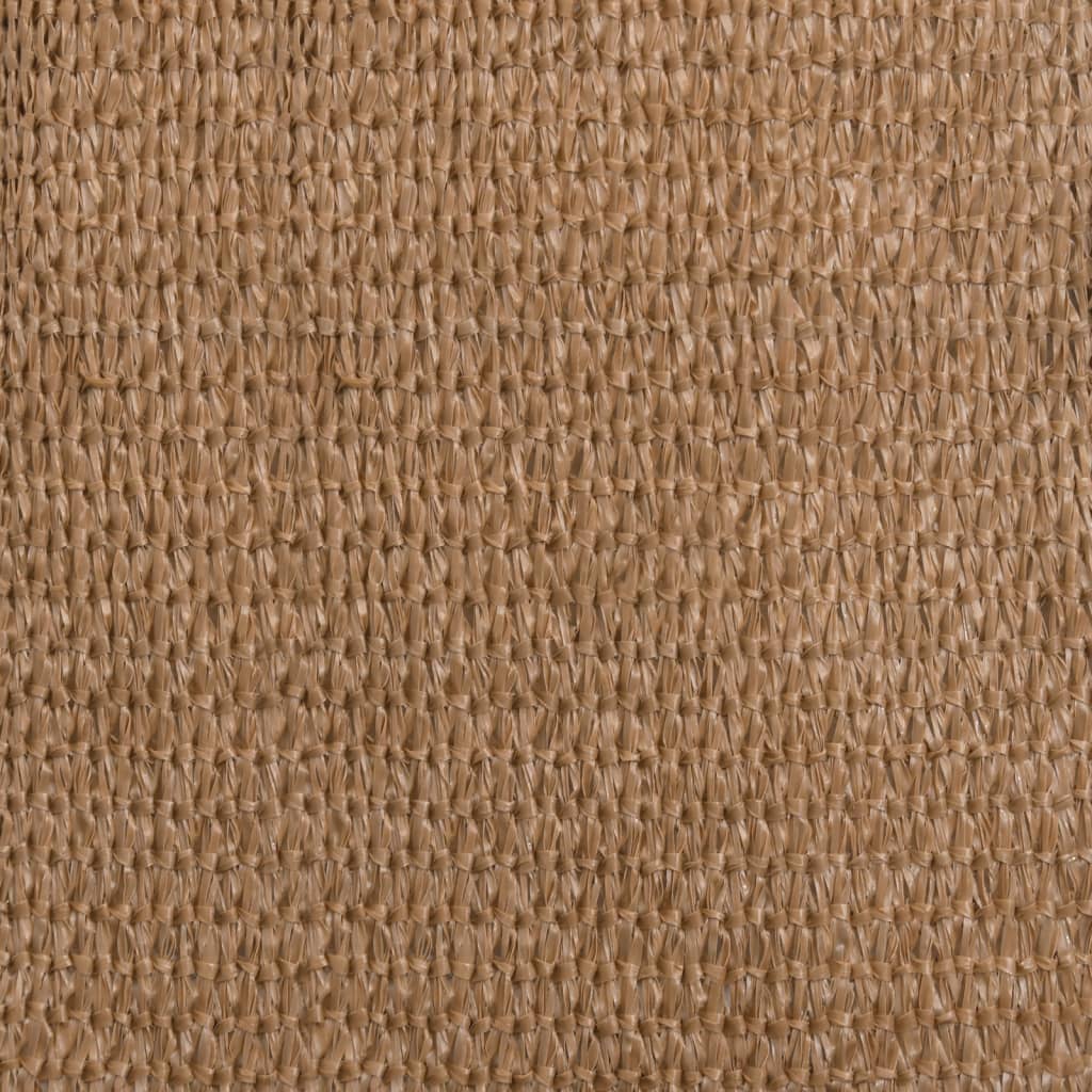 Pânză parasolar, gri taupe, 2,5x3,5 m, HDPE, 160 g/m²