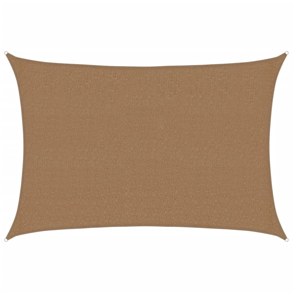 Pânză parasolar, gri taupe, 2,5x4 m, HDPE, 160 g/m²