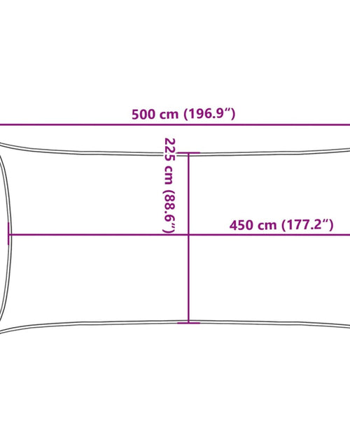 Загрузите изображение в средство просмотра галереи, Pânză parasolar, gri taupe, 2,5x5 m, HDPE, 160 g/m²
