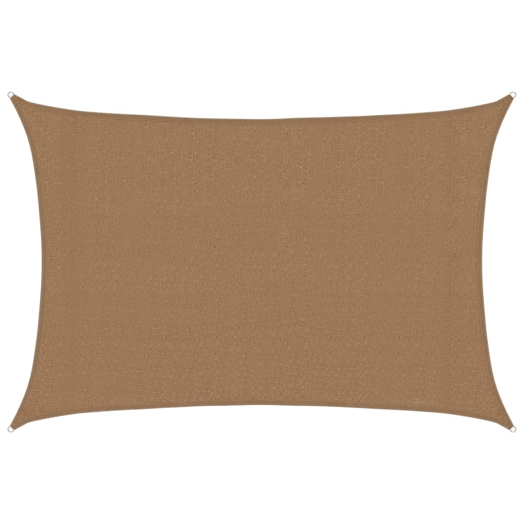 Parasolar, gri taupe, 3x5 m, HDPE, 160 g/m²