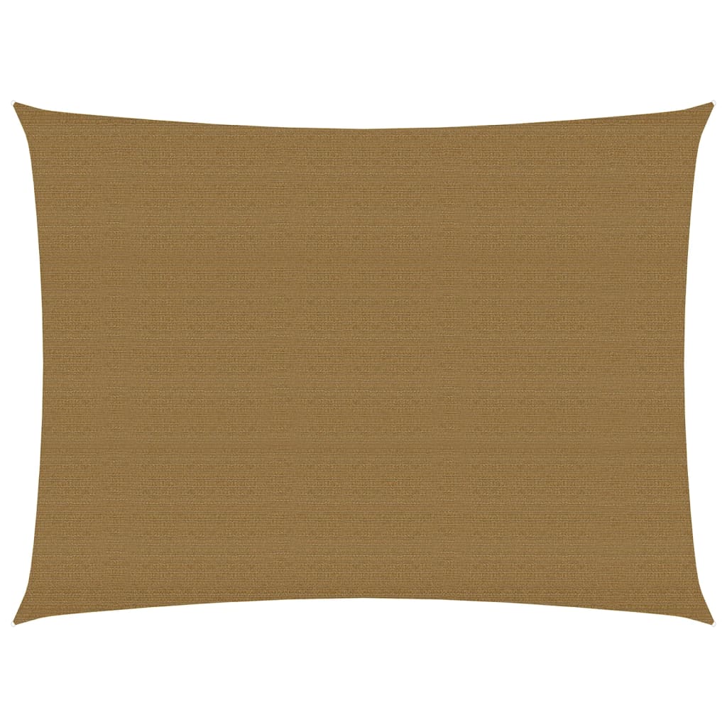 Pânză parasolar, gri taupe, 3,5x4,5 m, HDPE, 160 g/m²