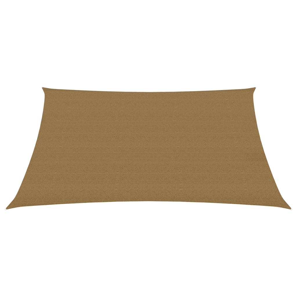 Pânză parasolar, gri taupe, 3,5x4,5 m, HDPE, 160 g/m²