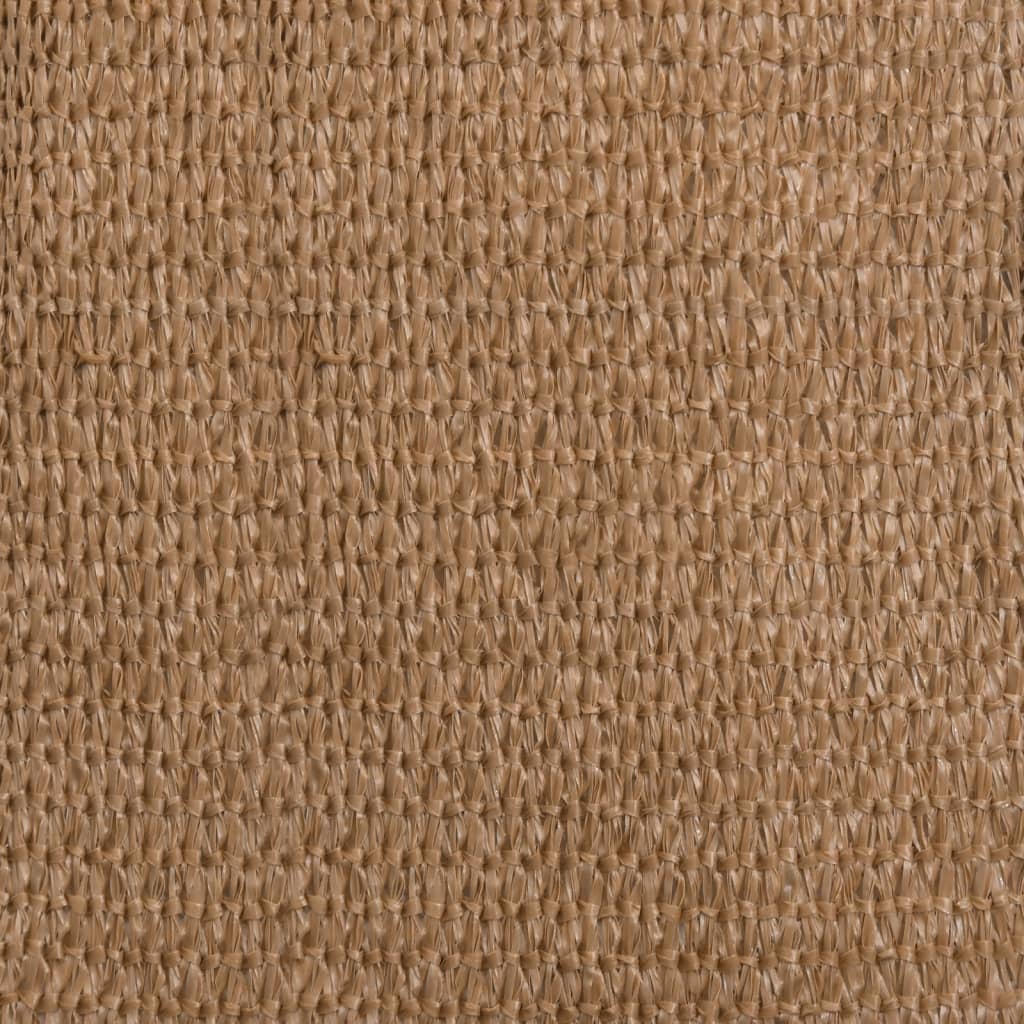 Pânză parasolar, gri taupe, 3x4x5 m, HDPE, 160 g/m²