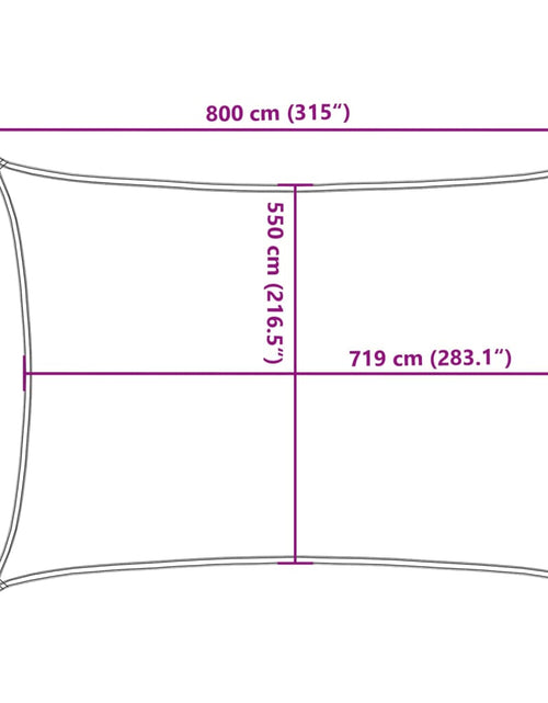 Загрузите изображение в средство просмотра галереи, Pânză parasolar, verde închis, 6x8 m, HDPE, 160 g/m²
