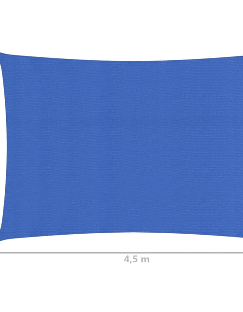 Încărcați imaginea în vizualizatorul Galerie, Pânză parasolar, albastru, 2,5x4,5 m, HDPE, 160 g/m²
