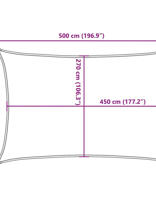 Загрузите изображение в средство просмотра галереи, Pânză parasolar, galben, 3x5 m, HDPE, 160 g/m²
