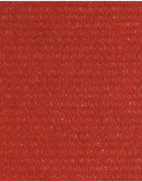 Загрузите изображение в средство просмотра галереи, Pânză parasolar, roșu, 4,5x4,5 m, HDPE, 160 g/m²
