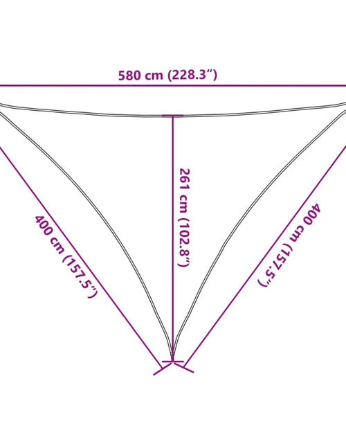 Încărcați imaginea în vizualizatorul Galerie, Pânză parasolar, roșu, 4x4x5,8 m, HDPE, 160 g/m²
