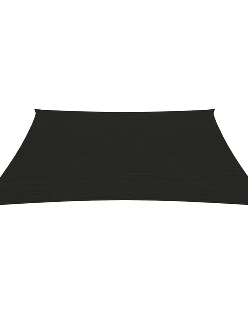 Încărcați imaginea în vizualizatorul Galerie, Pânză parasolar, negru, 3x3 m, HDPE, 160 g/m²
