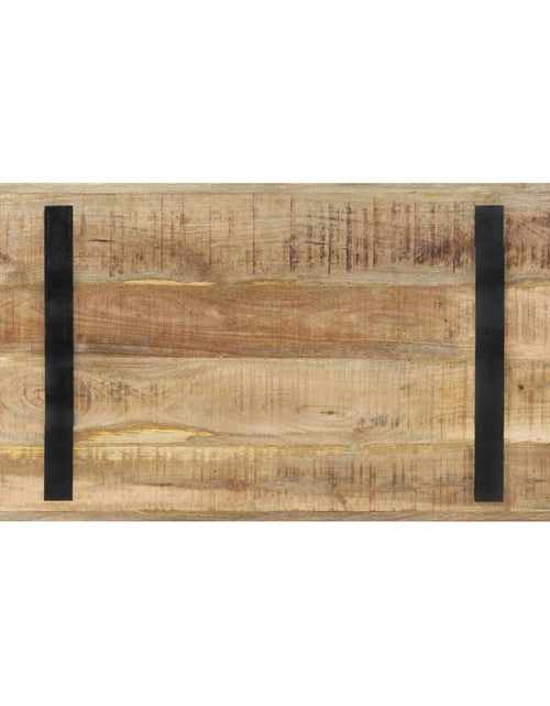 Încărcați imaginea în vizualizatorul Galerie, Masă de bucătărie, 120 x 60 x 76 cm, lemn de mango nefinisat
