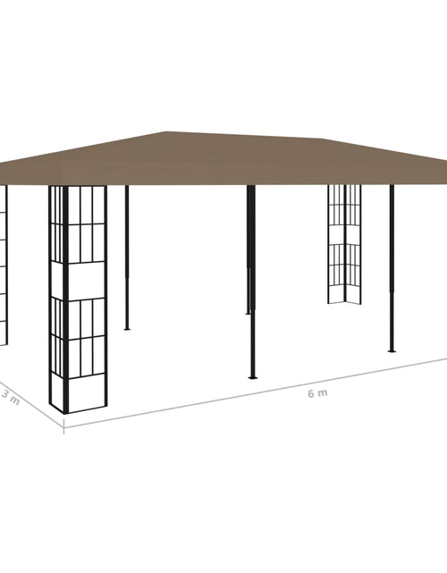 Загрузите изображение в средство просмотра галереи, Pavilion, gri taupe, 6 x 3 m
