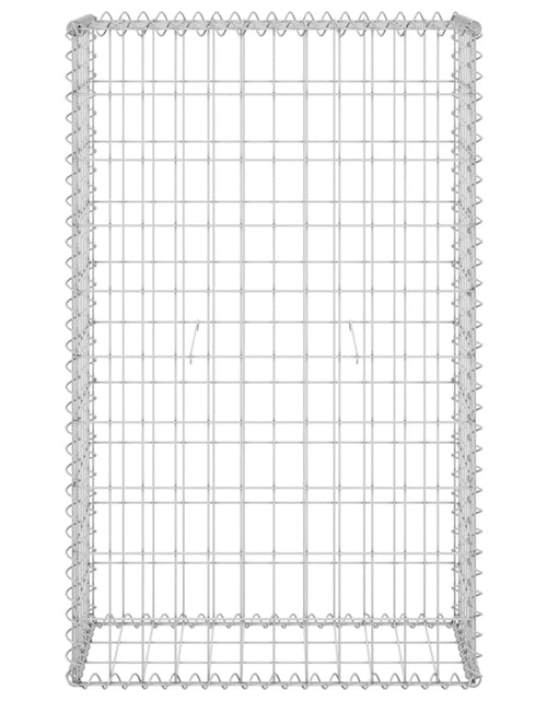 Загрузите изображение в средство просмотра галереи, Perete gabion cu capace, 60 x 30 x 100 cm, oțel galvanizat
