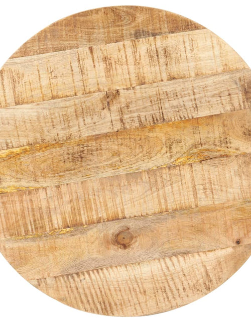 Încărcați imaginea în vizualizatorul Galerie, Masă de bistro, Ø60x75 cm, lemn de mango nefinisat, rotundă
