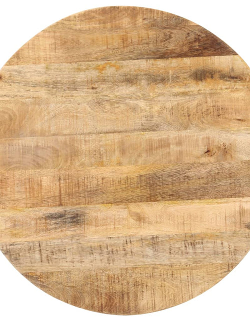 Загрузите изображение в средство просмотра галереи, Masă de bistro rotundă, Ø70 x 75 cm, lemn de mango brut
