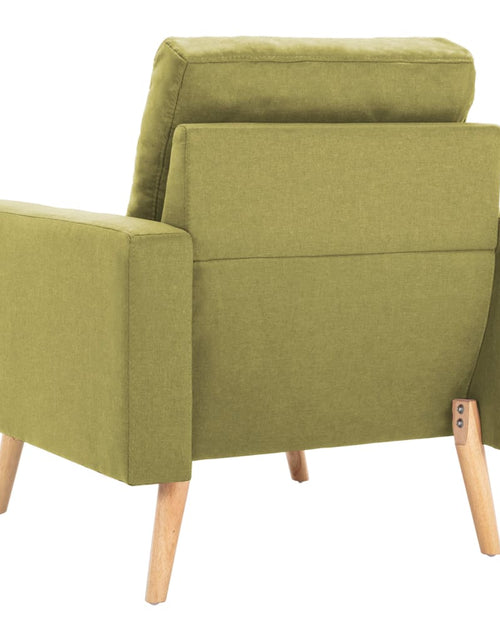 Încărcați imaginea în vizualizatorul Galerie, Set de canapele, 2 piese, verde, material textil
