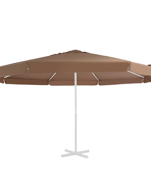 Încărcați imaginea în vizualizatorul Galerie, Pânză de schimb umbrelă de soare de exterior nisipiu 500 cm
