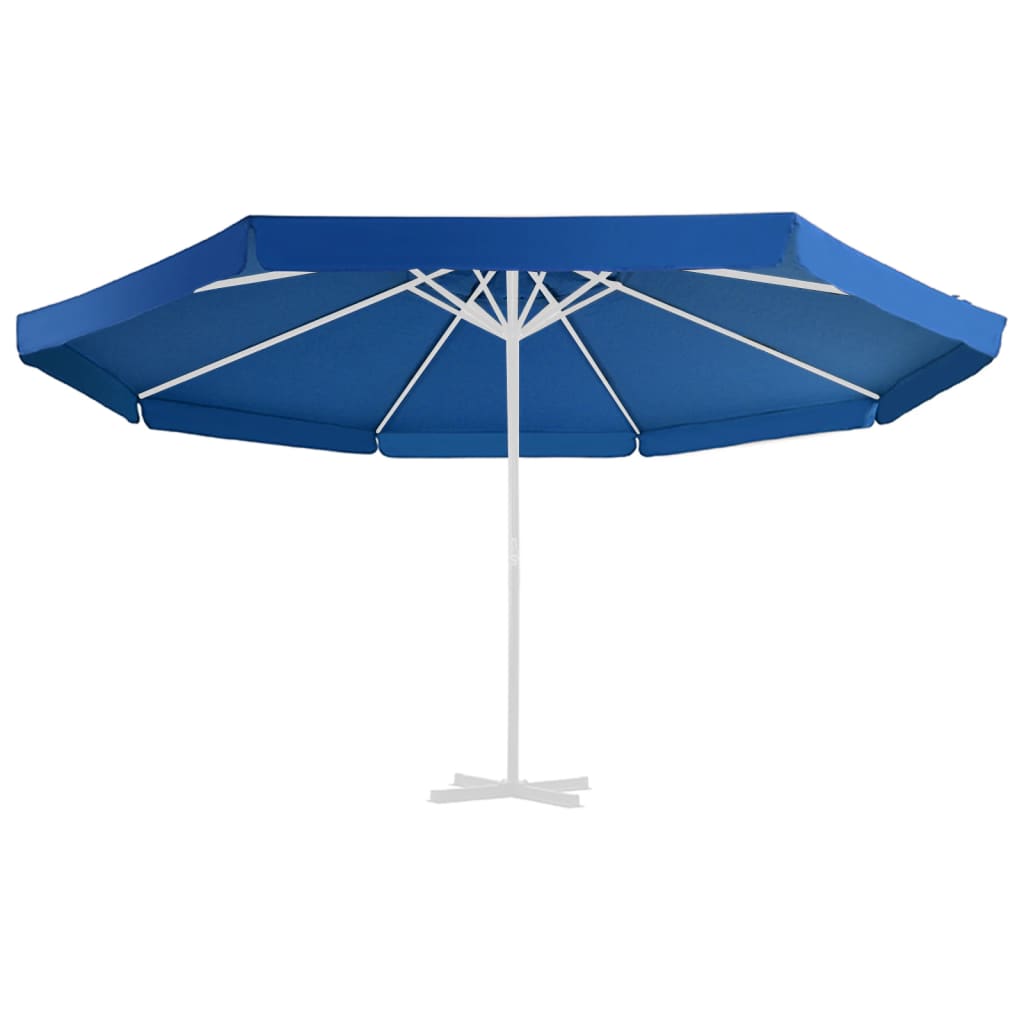 Pânză de schimb umbrelă soare exterior albastru azuriu 500 cm