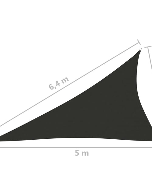 Загрузите изображение в средство просмотра галереи, Parasolar, antracit, 4x5x6,4 m, țesătură oxford, triunghiular
