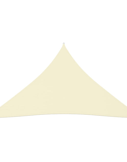 Încărcați imaginea în vizualizatorul Galerie, Pânză parasolar, crem, 3x3x3 m, țesătură oxford, triunghiular
