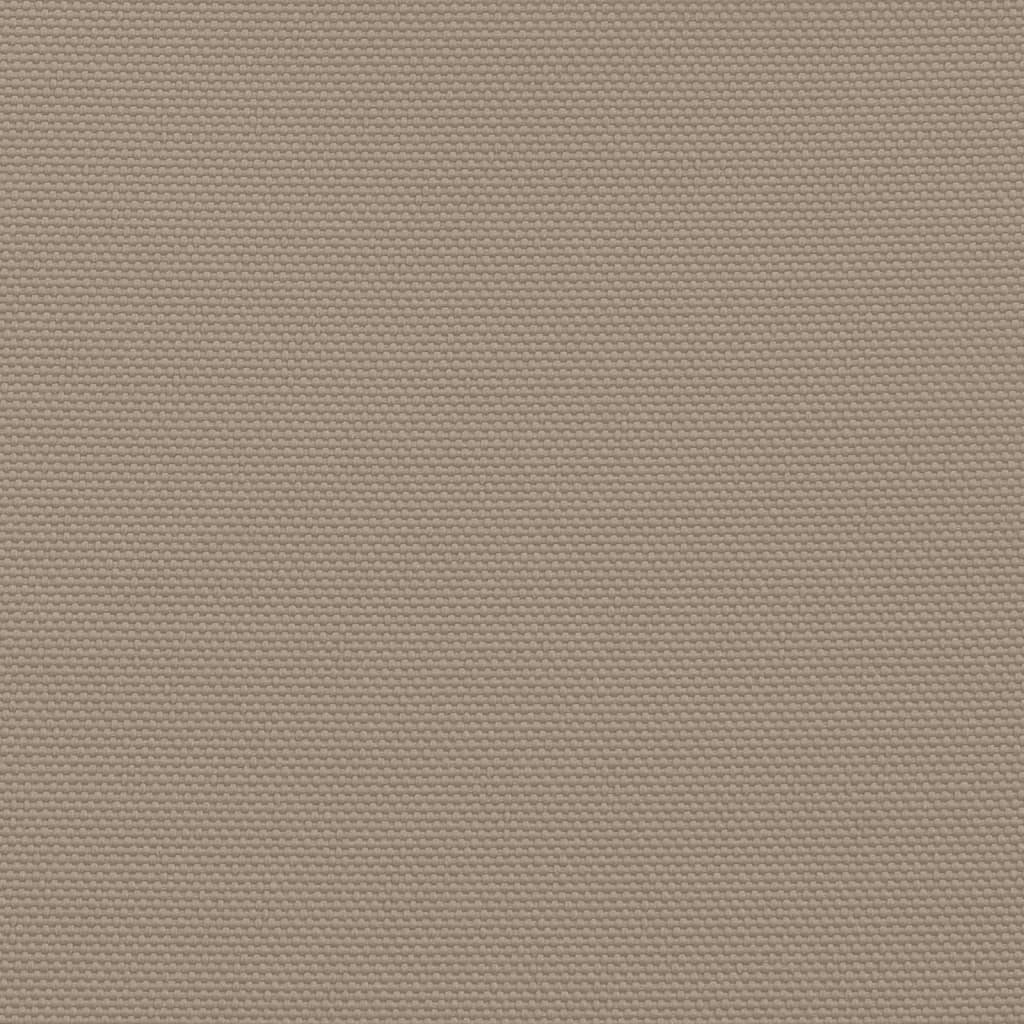 Pânză parasolar, gri taupe, 2x2 m, țesătură oxford, pătrat