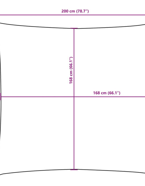Загрузите изображение в средство просмотра галереи, Pânză parasolar, gri taupe, 2x2 m, țesătură oxford, pătrat
