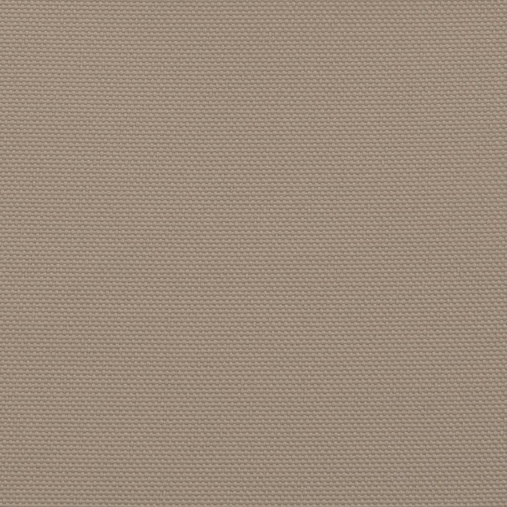 Pânză parasolar, gri taupe, 3,6x3,6 m, țesătură oxford, pătrat