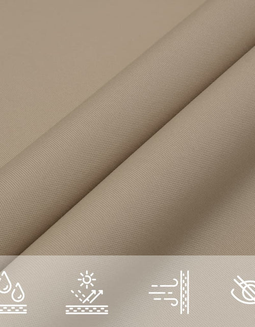 Încărcați imaginea în vizualizatorul Galerie, Pânză parasolar gri taupe 2,5x4 m textil oxford dreptunghiular
