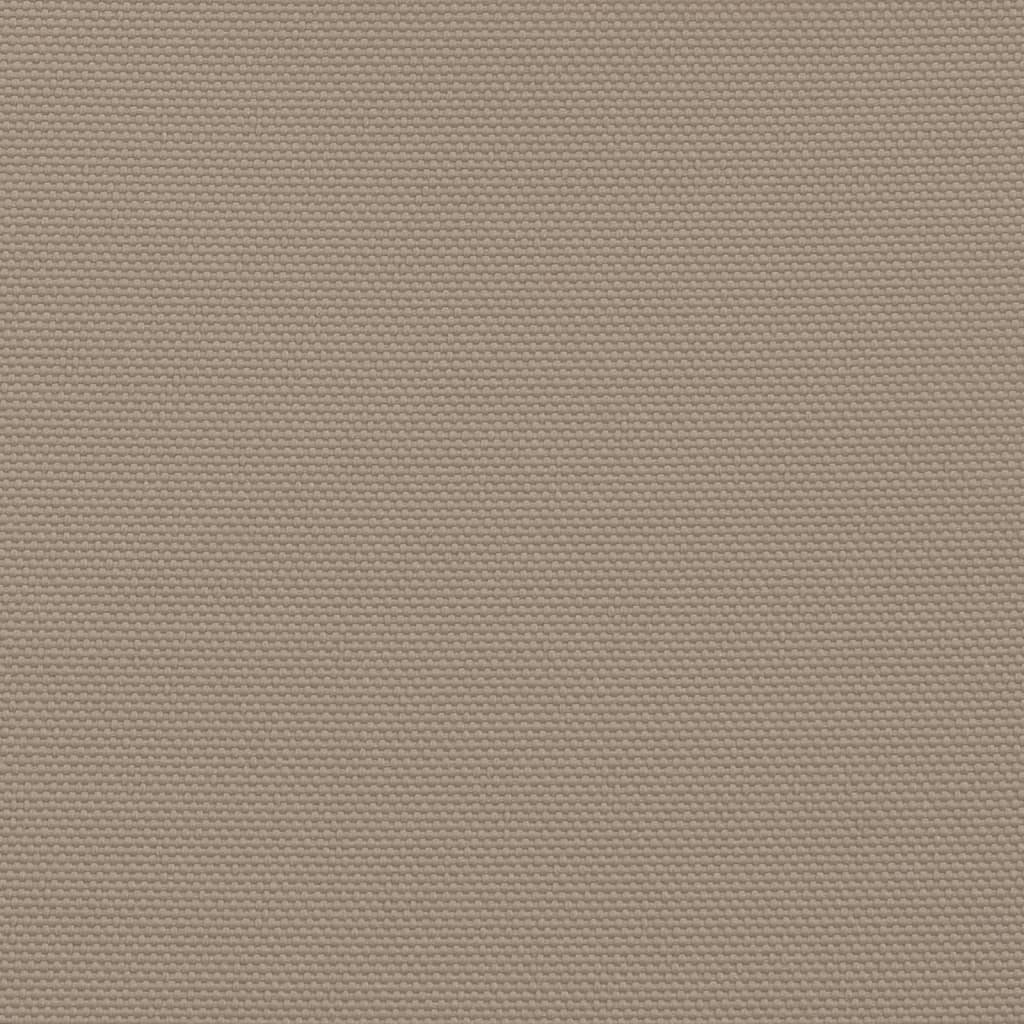 Pânză parasolar gri taupe 2,5x4 m textil oxford dreptunghiular