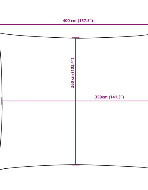 Загрузите изображение в средство просмотра галереи, Parasolar, gri taupe, 3x4 m, țesătură oxford, dreptunghiular
