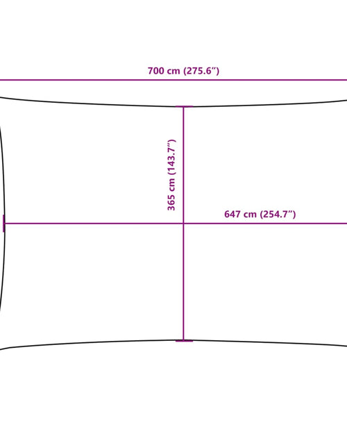 Загрузите изображение в средство просмотра галереи, Parasolar, gri taupe, 4x7 m, țesătură oxford, dreptunghiular

