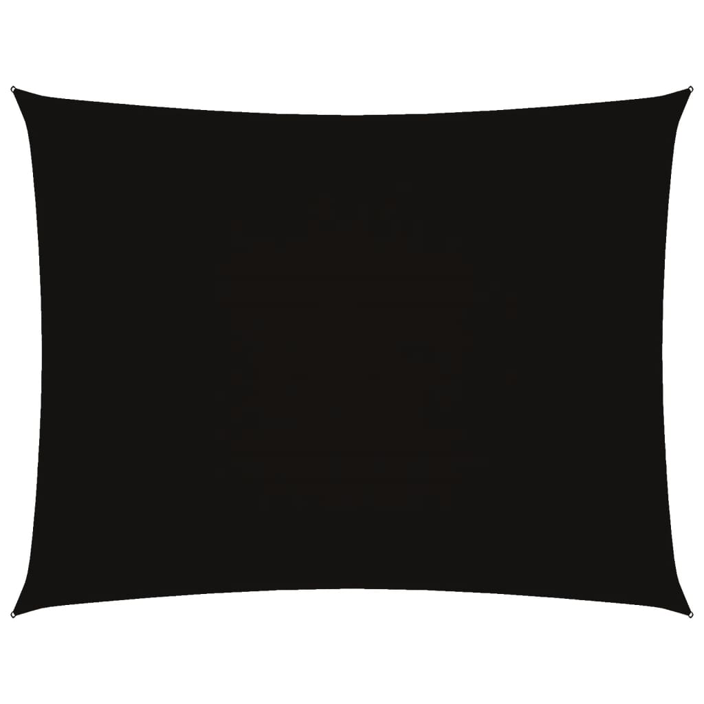 Parasolar, negru, 3,5x5 m, țesătură oxford, dreptunghiular