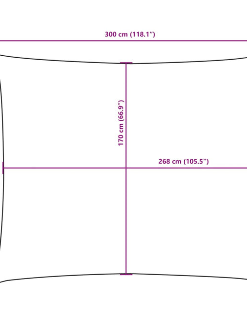 Загрузите изображение в средство просмотра галереи, Parasolar, maro, 2x3 m, țesătură oxford, dreptunghiular
